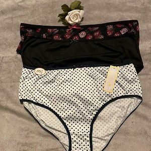 Plus Size 3 Pack Ladies Hipsters Panties - Size 2X